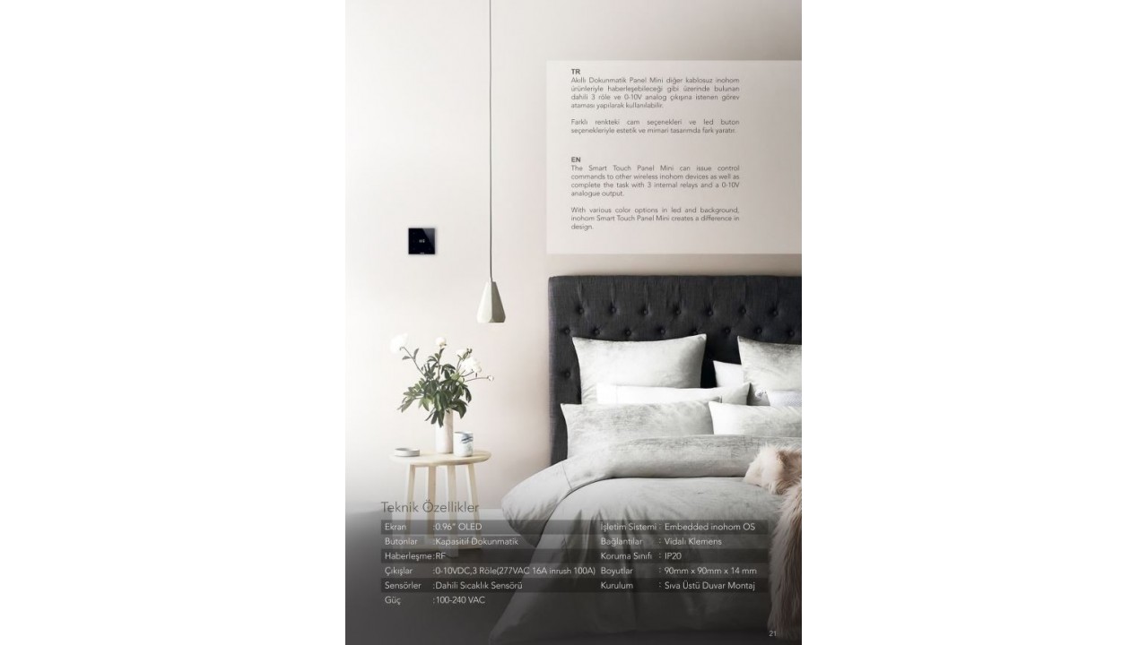 İnohom Akıllı Ev Sistemleri Katalog
