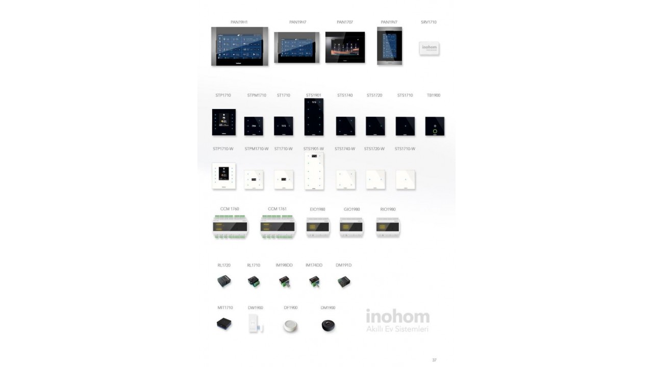İnohom Akıllı Ev Sistemleri Katalog